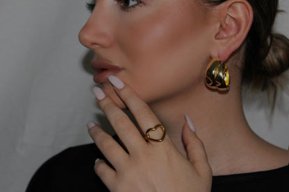 Anello Cuore Aperto