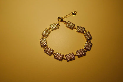 Bracciale a Maglia Rettangolare