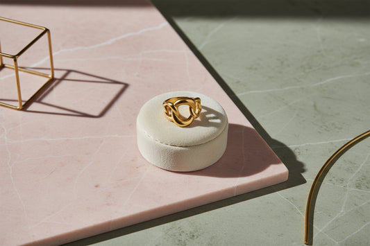 Anello Catena Tre Maglie