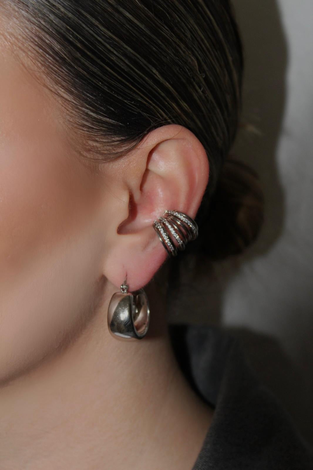 Ear Cuff Aurora con Zirconi