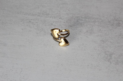 Anello Doppio Cuore