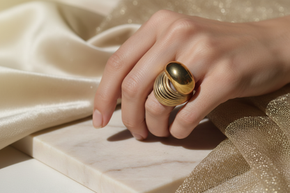 Anello Bold Rigato